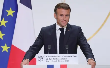 Macron’dan DSG Şam anlaşmasına ilişkin açıklama