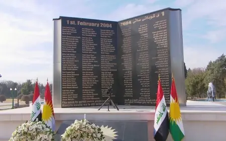 Kürdistan Bölgesi, Erbil Saldırısının 22. Yılını Anıyor