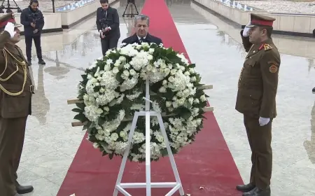 Başbakan Mesrur Barzani 1 Şubat Şehitlerini Andı