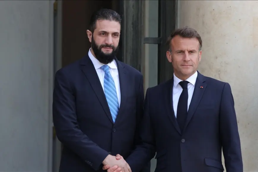 Macron'dan Ahmed Şara'ya: DSG Anlaşması Uygulanmalı