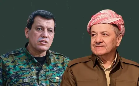 Serok Barzanî û Mezlûm Ebdî bi telefonê axivîn