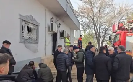 Mardin'de yangın faciası: 2 ölü, 2 yaralı!