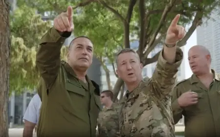 ABD ve İsrail genelkurmay başkanları cuma günü Pentagon'da bir araya geldi