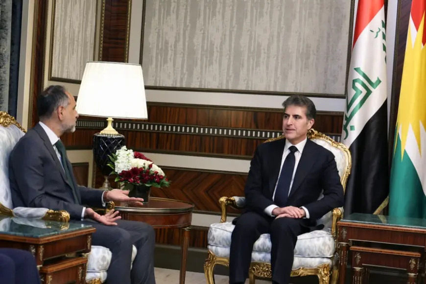 Neçirvan Barzani, İngiltere’nin Irak Büyükelçisi ile Görüştü