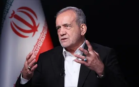 Pezeşkiyan: ABD ile müzakereleri yürütmek üzere Dışişleri Bakanı'nı görevlendirdim