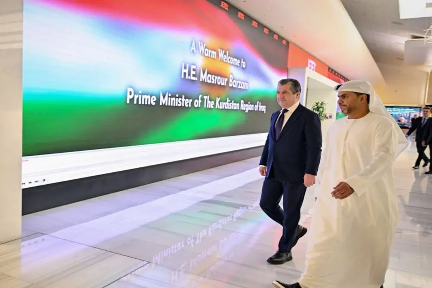 Mesrur Barzani, Dünya Hükümet Zirvesi için Dubai'de