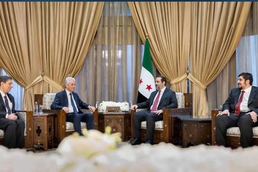 Eshed Şeybanî û şandeya ENKSyê li hev civiyan