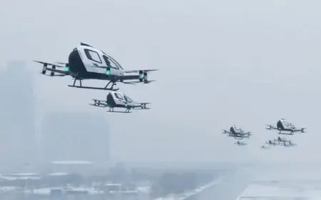 Çin, Uçan Taksi Çağını Resmen Başlattı