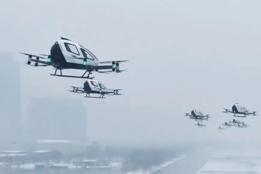 Çin, Uçan Taksi Çağını Resmen Başlattı