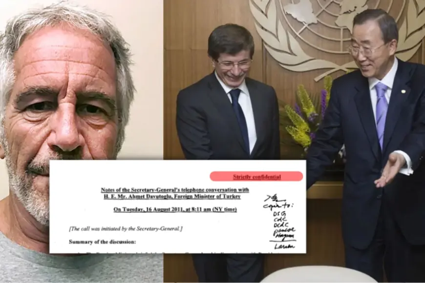 Epstein Belgelerinden Davutoğlu Detayı: 2011’de Gizli İsrail–Suriye Görüşmesi