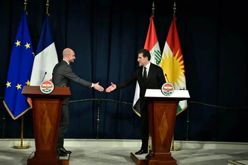 Nêçîrvan Barzanî: Li ser Sûriyeyê nêrîna me û Fransayê wekî hev e