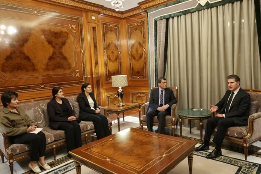 Nêçîrvan Barzanî û Mezlûm Ebdî li hev civiyan