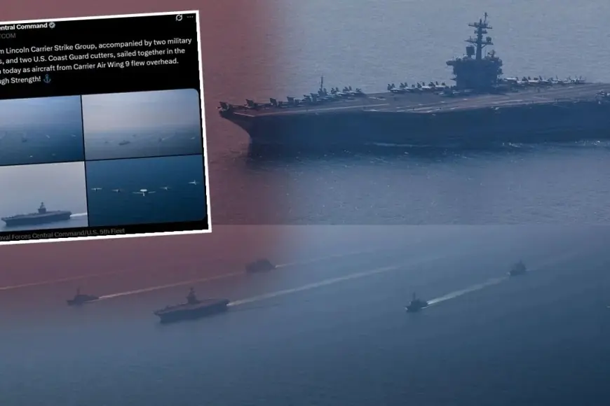 ABD-İran nükleer müzakereleri sürerken CENTCOM'dan savaş gemili paylaşım