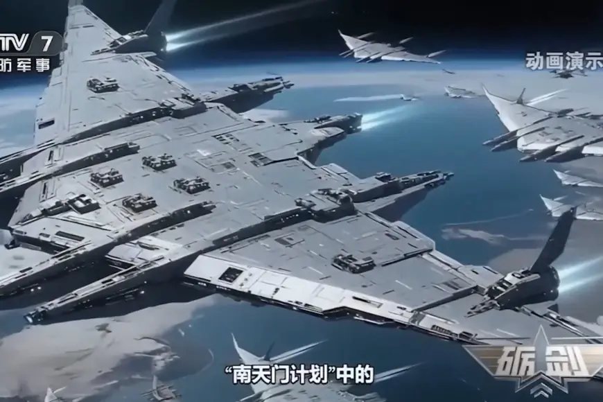 Çin’den Star Wars’u Aratmayan Uzay Savaş Gemisi: Luanniao