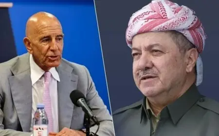 Serok Barzanî û Tom Barack rewşa herêmê gotûbêj kir