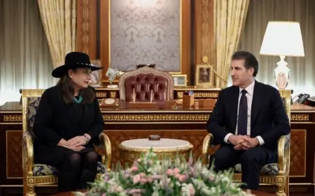 Neçirvan Barzani, ABD'nin Erbil Başkonsolosunu kabul etti