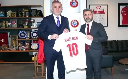 Amedspor heyeti TFF Başkanı ile görüştü