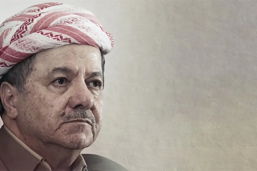 Serok Barzanî sersaxî li Elî Ewnî kir