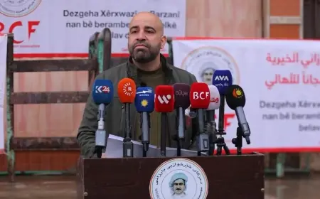 Barzani Yardım Vakfı’ndan Rojava’da Yeni İnsani Yardım Hamlesi: Kamışlo’da Ücretsiz Ekmek ve Geniş Yardım Programı