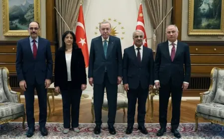 DEM Parti İmralı Heyeti, Erdoğan ile görüştü
