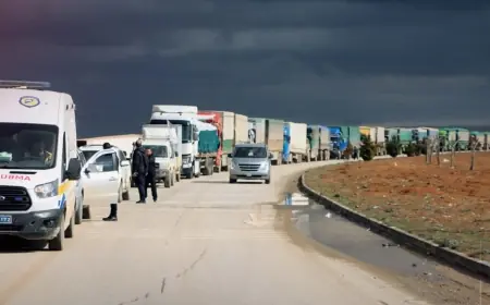Diyarbakır’dan Gönderilen 17 Tır Yardım Kobani’ye Ulaştı