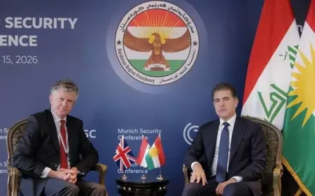 Neçirvan Barzani, İngiltere Ulusal Güvenlik Danışmanı Powell ile görüştü