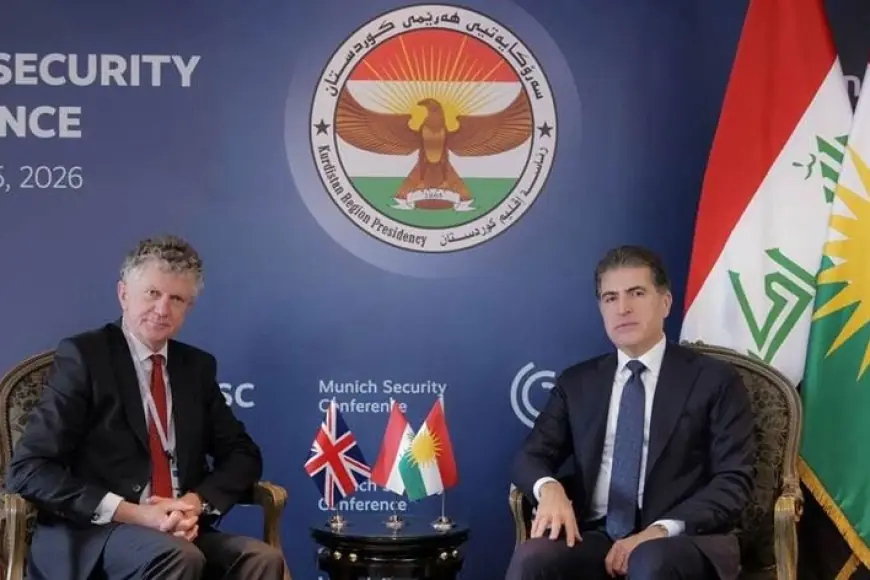 Neçirvan Barzani, İngiltere Ulusal Güvenlik Danışmanı Powell ile görüştü