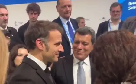 Mazlum Abdi ve İlham Ahmed, Macron ile görüştü