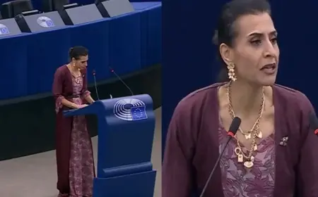 Avrupa Parlamentosu’nun Arap Üyesi Kürt Kıyafetiyle Kürsüde: 'Bu Artık Benim Şahsi Meselem'
