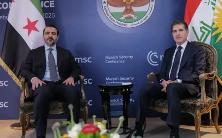 Neçirvan Barzani ile Şeybani Münih’te bir araya geldi