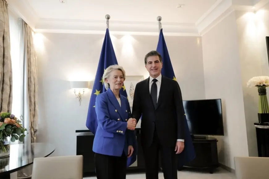 Neçirvan Barzani Avrupa Komisyonu Başkanı ile görüştü: Gündem Suriye ve ekonomik işbirliği