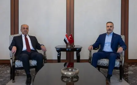 Hakan Fidan, Irak Savunma Bakanı Abbasi ile görüştü