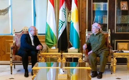 Başkan Barzani Macaristan'ın Irak Büyükelçisi ile görüştü