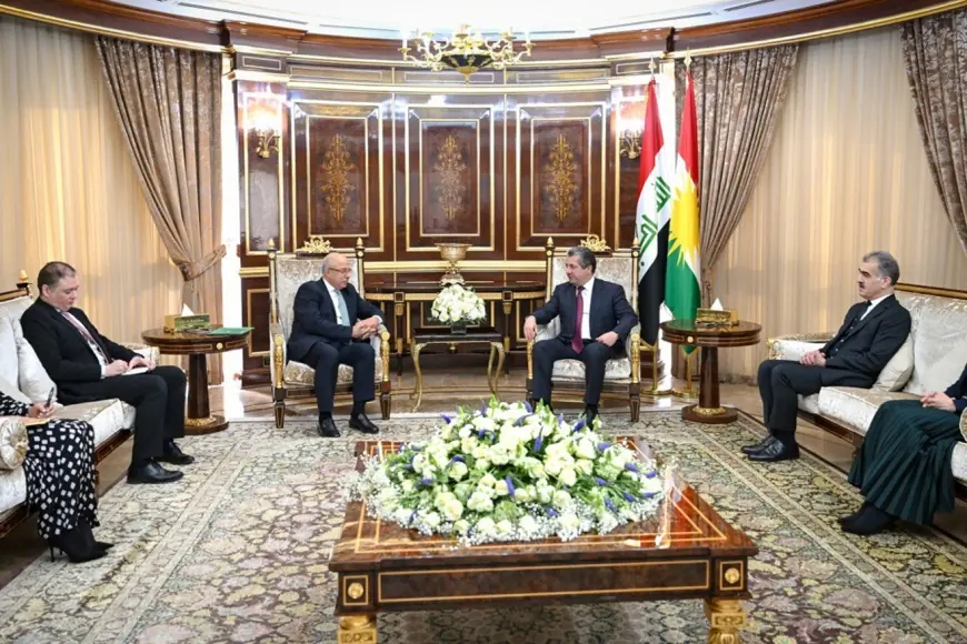 Mesrur ​​Barzani Macaristan’ın Irak Büyükelçisi ile görüştü