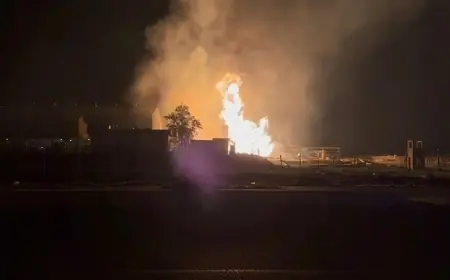 Kerkük'te gaz boru hattında patlama