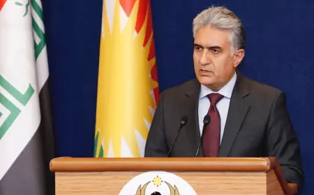 Ragihandinek ji Wezareta Navxwe ya Herêma Kurdistanê