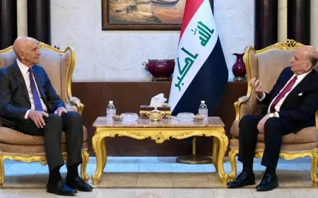 Fuad Hüseyin ile Thomas Barrack görüştü: Güvenlik, DSG anlaşması ve İran-ABD müzakereleri masada