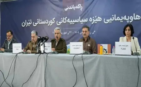 Rojhılat’taki Kürt Partilerinden İttifak: İran İçinde Federal Yapı Vurgusu