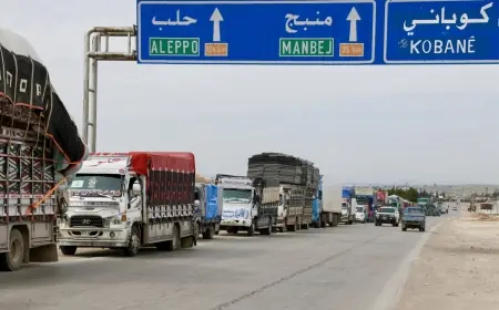 BM Kobani’ye 27 TIR’dan oluşan yeni yardım konvoyu gönderdi