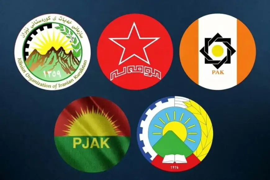 5 partiyên Rojhilatê Kurdistanê hevpeymaniyek ava kir