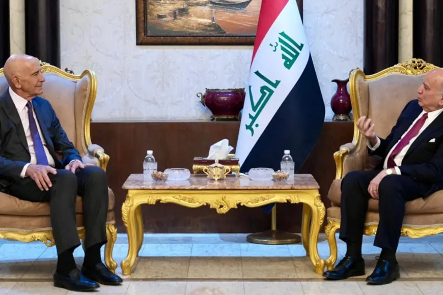 Fuad Hüseyin ile Thomas Barrack görüştü: Güvenlik, DSG anlaşması ve İran-ABD müzakereleri masada