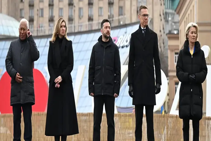 Rusya-Ukrayna savaşanın yıl dönümü: AB'nin zirvesi Kiev'de