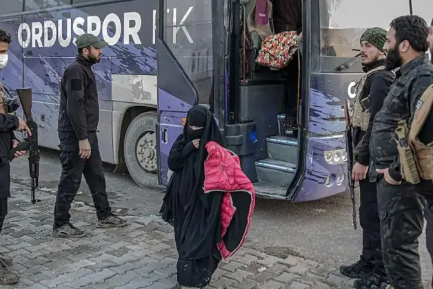 Orduspor FK takım otobüsü Suriye'de