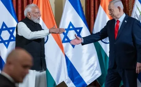 İsrail ile Hindistan arasında 16 anlaşma: Ekonomi, savunma ve teknoloji işbirliği genişliyor