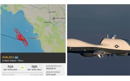 İddia: ABD’nin 230 Milyon Dolarlık Triton İHA’sı İran Hava Sahasında Düşürüldü