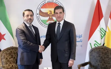 Neçirvan Barzani ile Esad Şeybani görüştü