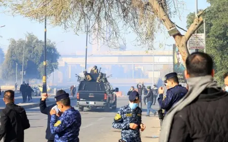 Irak Güvenlik Güçleri Tedbir Aldı: Yeşil Bölge Tüm Girişlere Kapandı