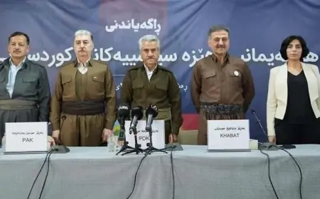 'Doğu Kürdistan İttifakı 6 Maddelik Bildiriyi Yayınladı'