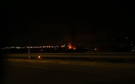 Erbil Havalimanı'nda patlama sesleri