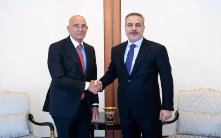 Hakan Fidan, ABD’nin Ankara Büyükelçisi Tom Barrack ile görüştü